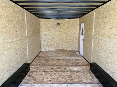 New NEW 2026 AERO 8.5x20 +2’V, 7’ TALL, QUALITY Enclosed Rear Ramp Car Hauler Cargo Trailer