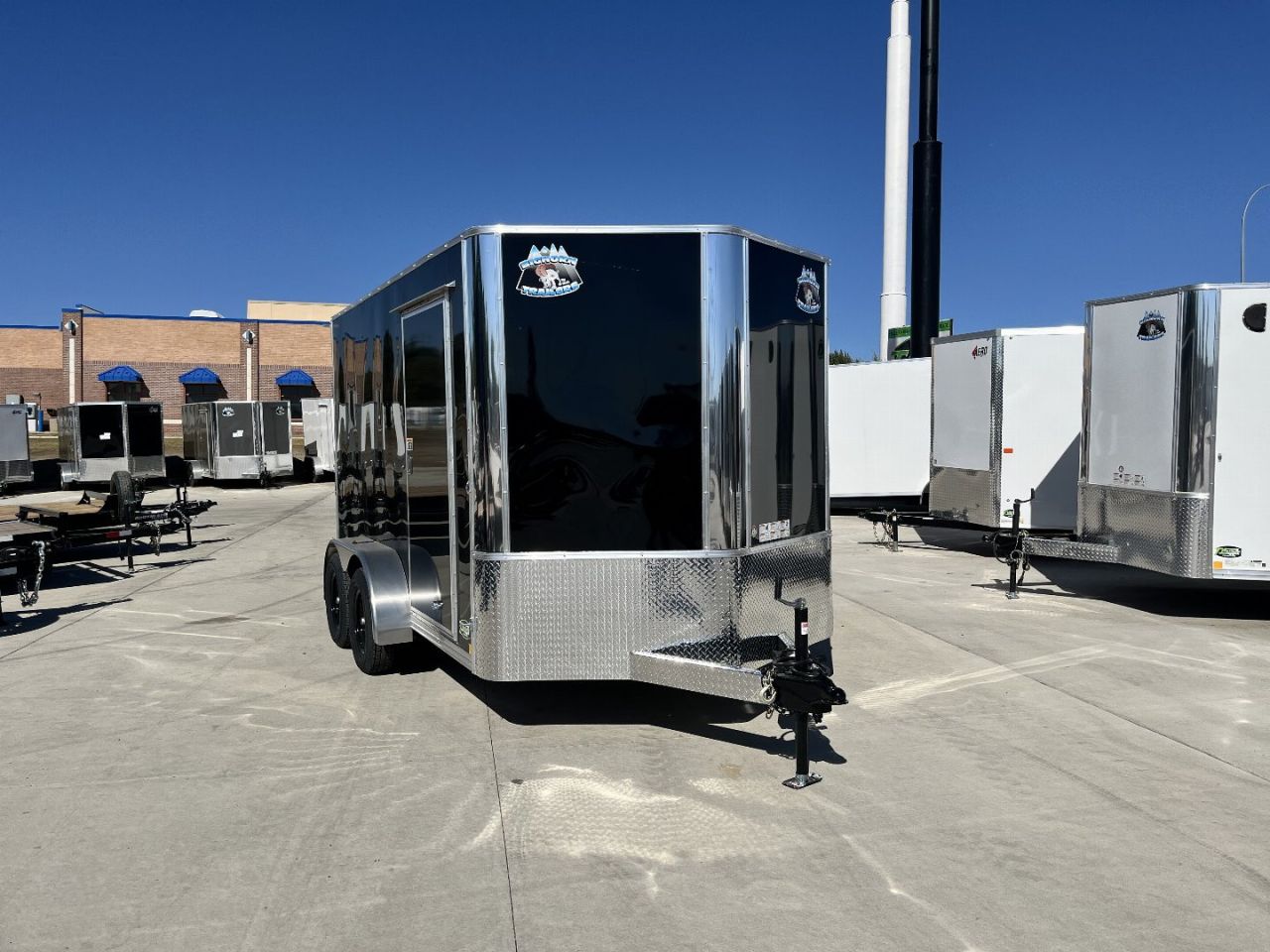 New 2025 R&M MANUFACTURING 7x12+2V Cargo / Enclosed Trailer
