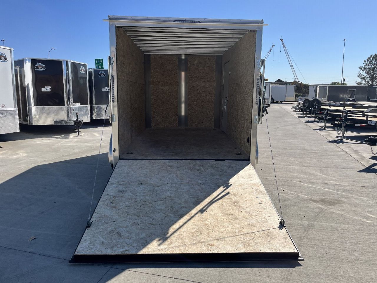 New 2025 R&M MANUFACTURING 7x12+2V Cargo / Enclosed Trailer