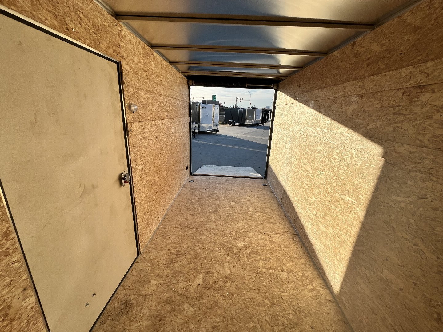 New 2027 Bighorn R&M 6x12 + 2V 6 inches Taller 78” Enclosed Rear Ramp Cargo Trailer