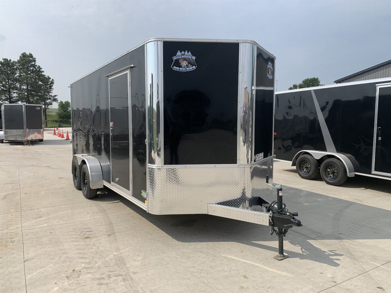 2027 7×16 Enclosed Cargo Trailer