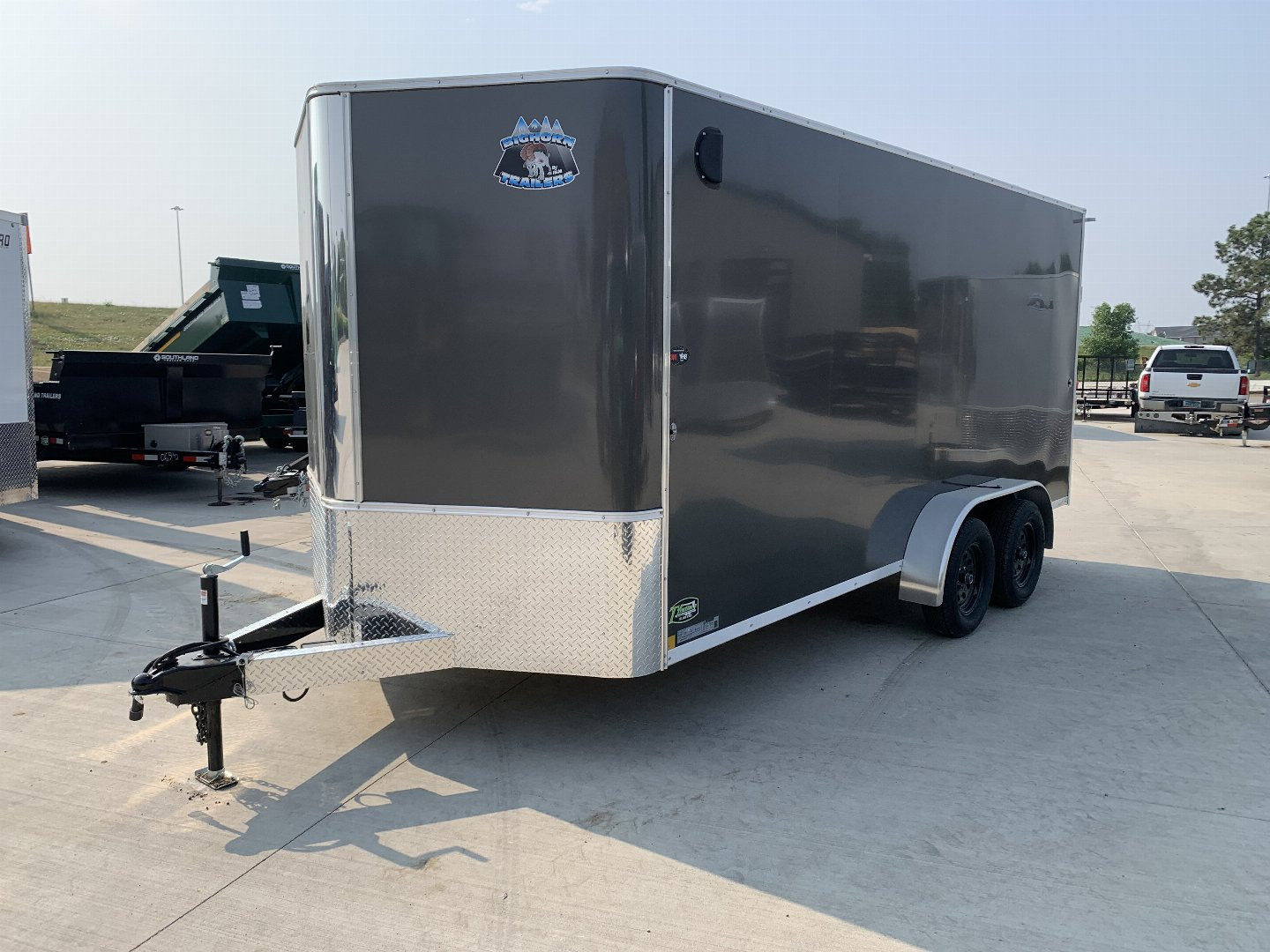 7×16 Enclosed Cargo Trailer