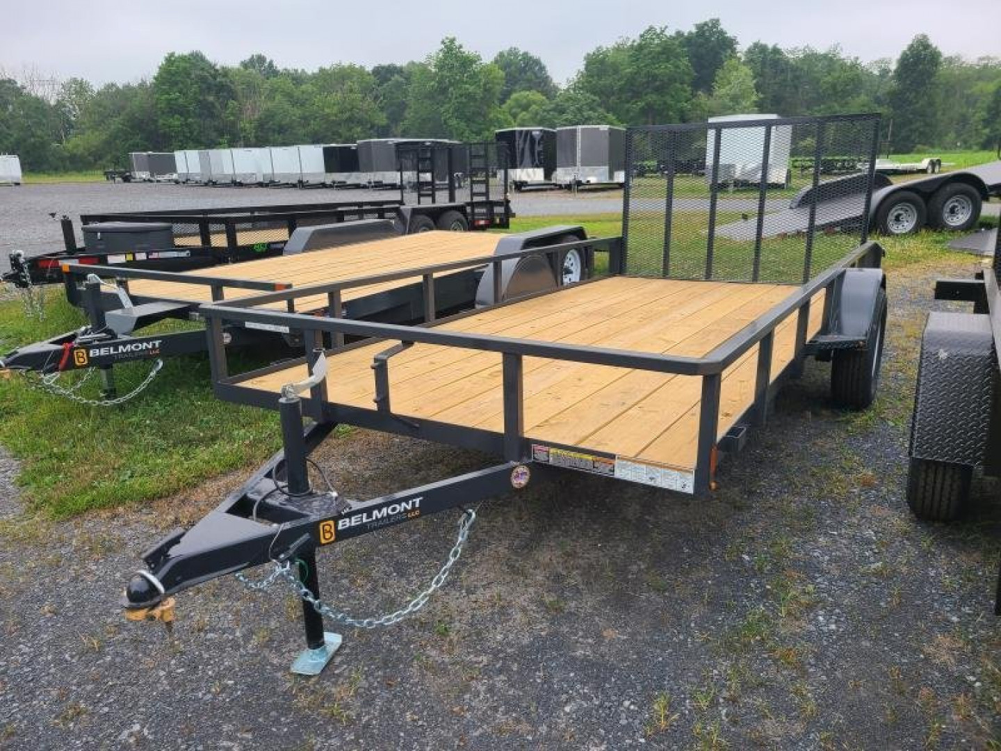 New 2026 Belmont UT614TT Utility Trailer Tube Top