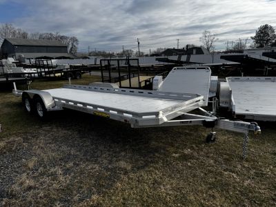 New 2027 Aluma 7822TA-EL-R-RTD CAR HAULER Car Hauler FALL CLEARANCE IN STOCK ONLY