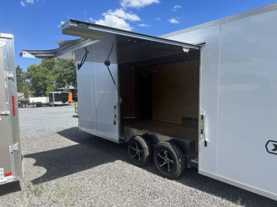 New 2026 E-Z Hauler EZEC8.5X20CH XLT PRO Car Hauler ELITE ESCAPE DOOR 7 FOOT 1 INCH INTERIOR HEIGHT .080 POLYCORE SIDES FREE ALUMINUM WHEEL UPGRADE SALE ON NOW