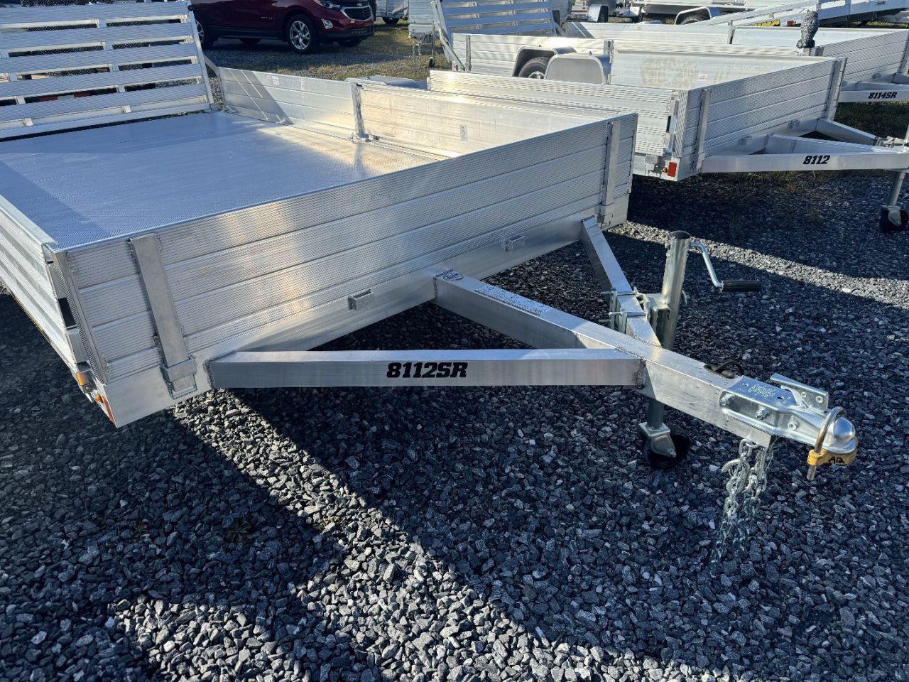 New 2026 Aluma 8112S-R-BT-SR 2 Place ATV w/ BiFold Gate ATV Trailer ON SALE NOW, PLEASE CALL