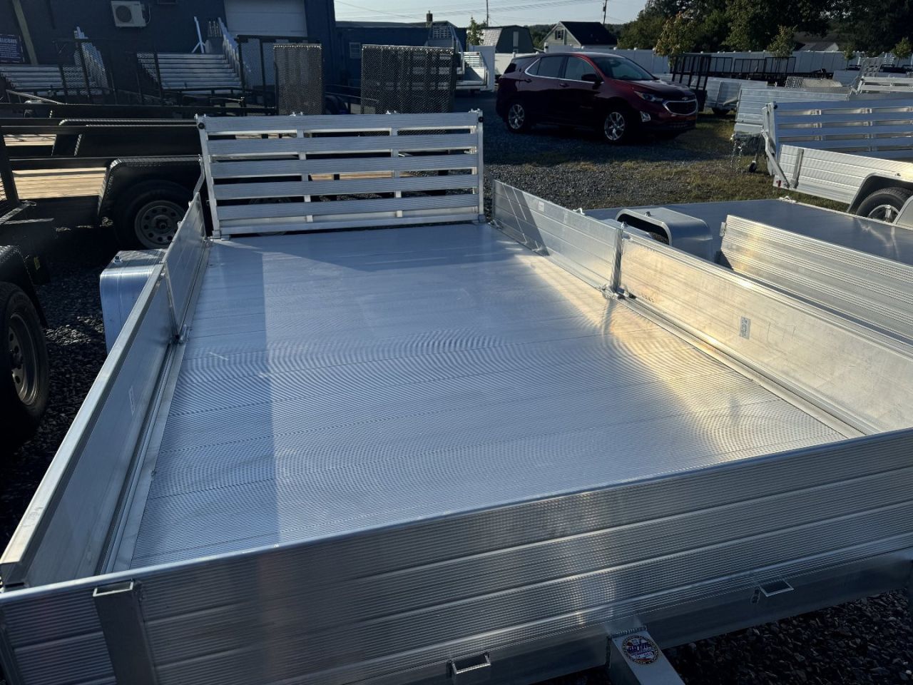 New 2026 Aluma 8112S-R-BT-SR 2 Place ATV w/ BiFold Gate ATV Trailer ON SALE NOW, PLEASE CALL