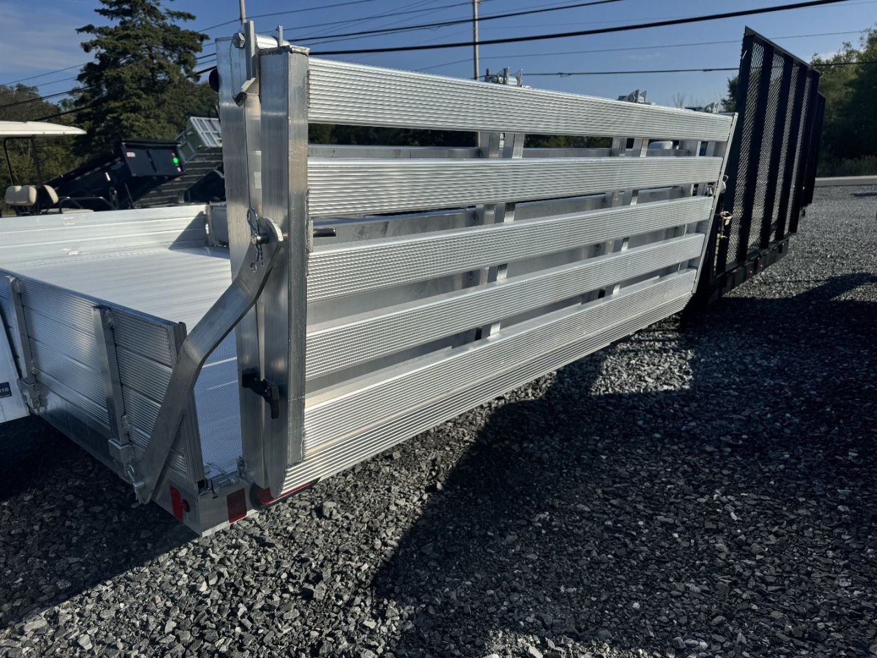 New 2026 Aluma 8112S-R-BT-SR 2 Place ATV w/ BiFold Gate ATV Trailer ON SALE NOW, PLEASE CALL