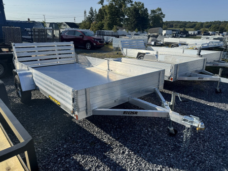 New 2026 Aluma 8112S-R-BT-SR 2 Place ATV w/ BiFold Gate ATV Trailer ON SALE NOW, PLEASE CALL
