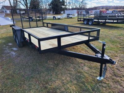 New 2027 MCT MFG 6'10"x14' Landscape trailer Utility Trailer