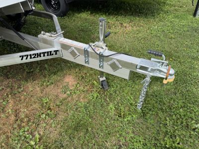 New 2027 Aluma 7712H-TILT-S Tilt Deck Utility Trailer FALL CLEARANCE IN STOCK ONLY