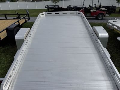 New 2027 Aluma 7712H-TILT-S Tilt Deck Utility Trailer FALL CLEARANCE IN STOCK ONLY