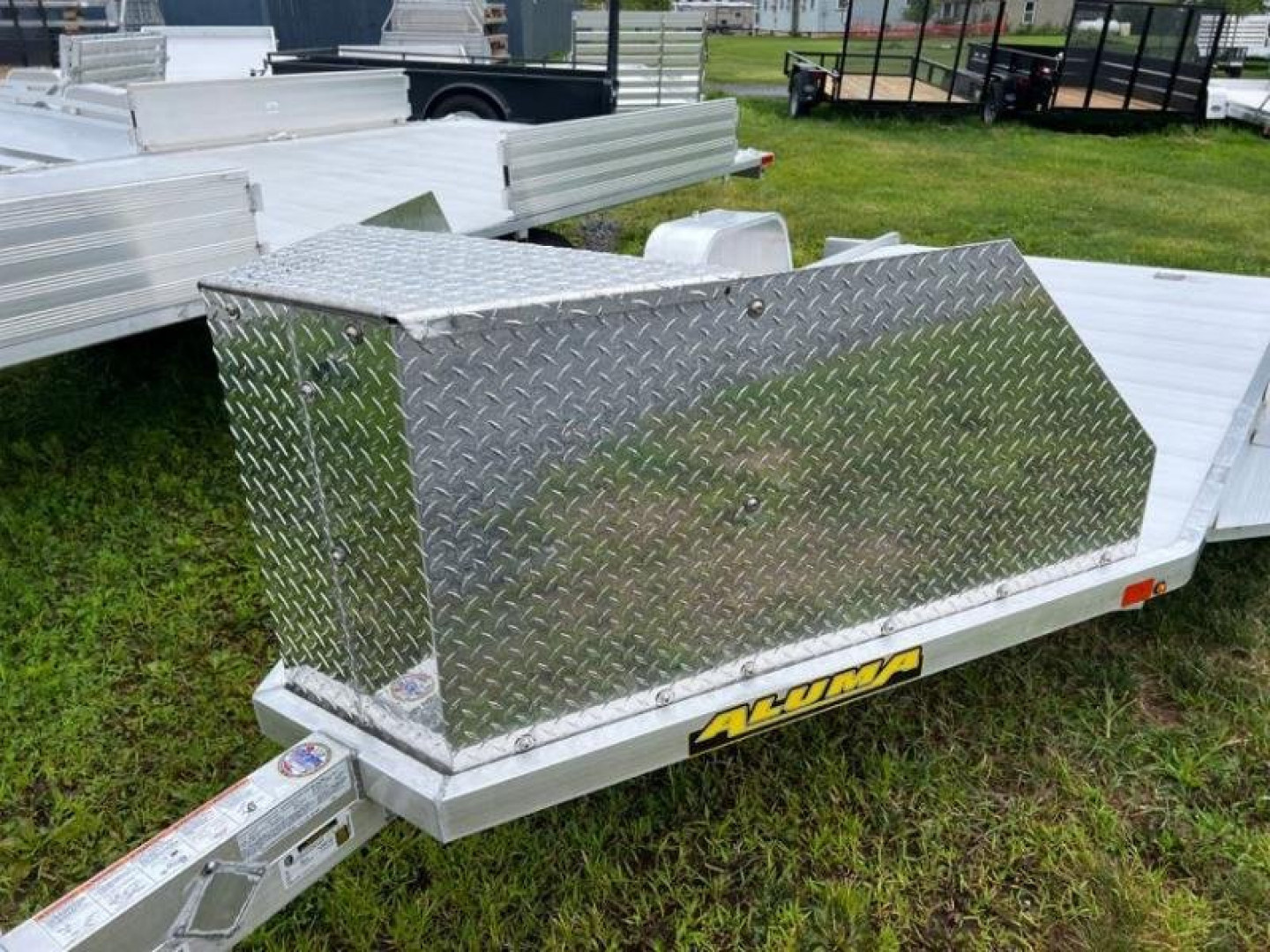 New 2027 Aluma TK1S-R-RTD Trike Hauler Motorcycle Trailer FALL CLEARANCE IN STOCK ONLY