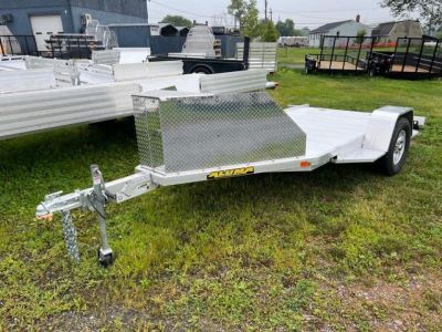 New 2027 Aluma TK1S-R-RTD Trike Hauler Motorcycle Trailer FALL CLEARANCE IN STOCK ONLY