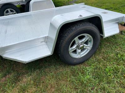 New 2027 Aluma TK1S-R-RTD Trike Hauler Motorcycle Trailer FALL CLEARANCE IN STOCK ONLY
