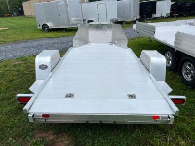 New 2027 Aluma TK1S-R-RTD Trike Hauler Motorcycle Trailer FALL CLEARANCE IN STOCK ONLY