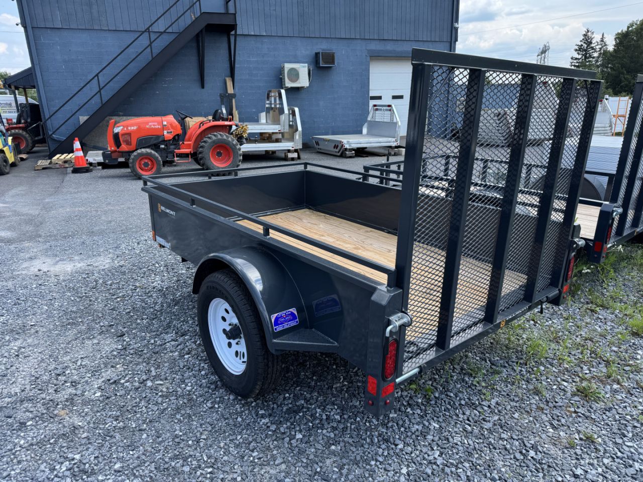 New 2027 Belmont 2027 BELMONT - 5'x8' Solid Side Single Axle UT508SS Utility Trailer