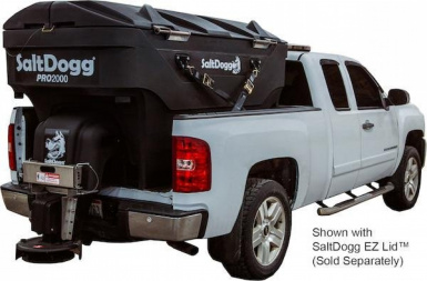 New 2027 Buyers 2027 SALTDOGG PRO2000 ELECTRIC POLY HOPPER SPREADER WITH AUGER Salt Spreader