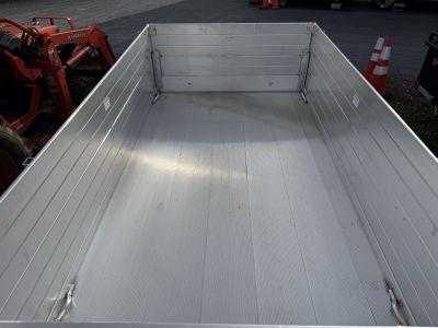 New 2027 Aluma 548S-BT 2Ft Solid Sides Bifold Tailgate Utility Trailer FALL CLEARANCE IN STOCK ONLY