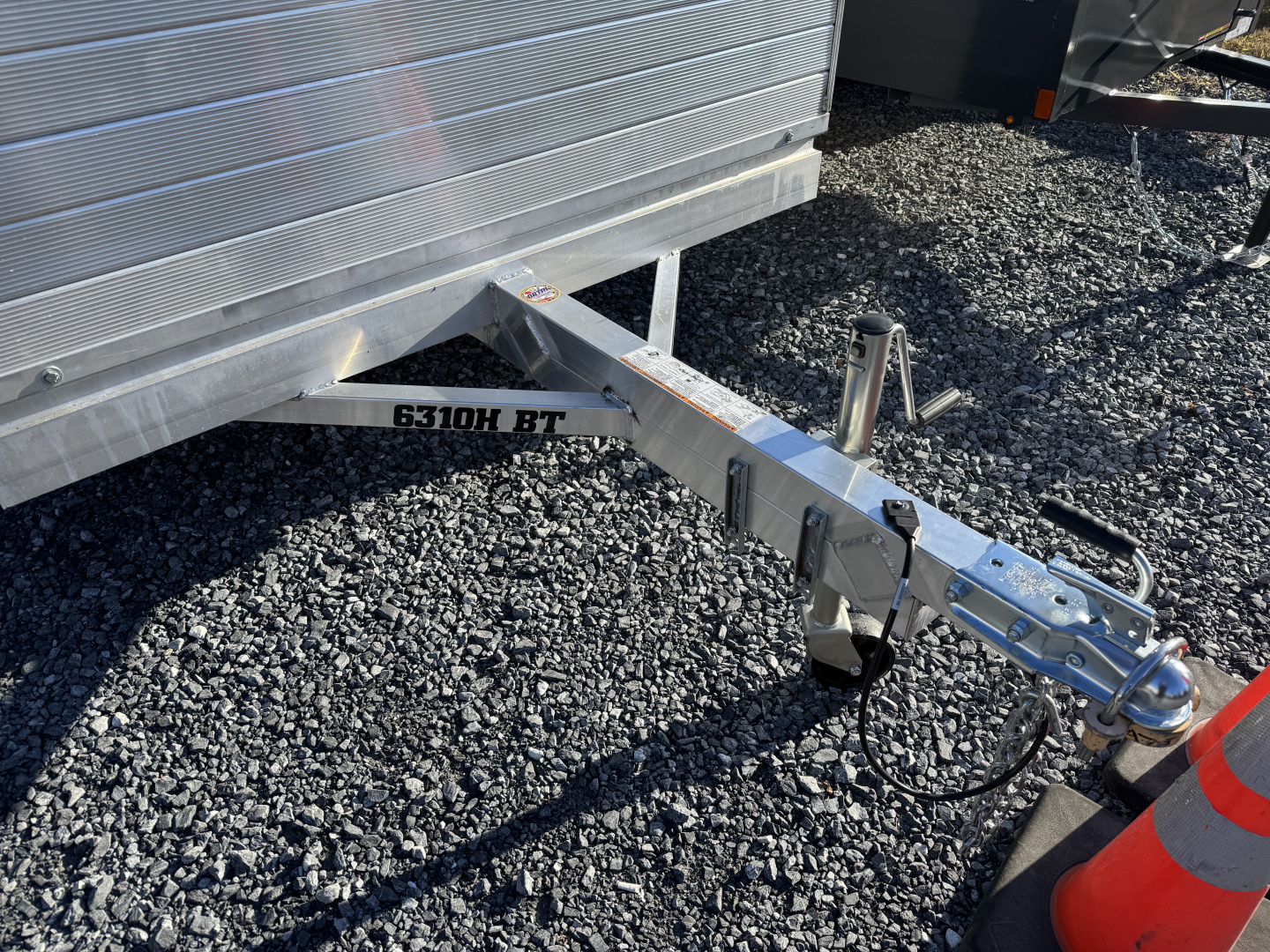 New 2026 Aluma 6310S-BT 2ft Solid Sides Bifold Gate Utility Trailer FALL CLEARANCE IN STOCK ONLY