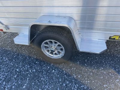 New 2026 Aluma 6310S-BT 2ft Solid Sides Bifold Gate Utility Trailer FALL CLEARANCE IN STOCK ONLY