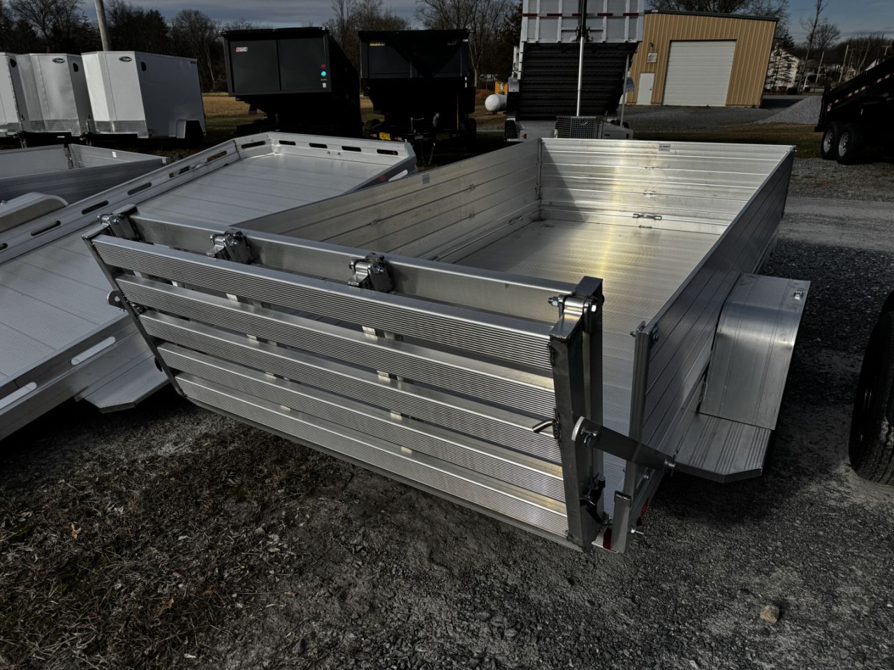 New 2026 Aluma 6310H-S-BT 2ft Solid Sides Bifold Gate FALL CLEARANCE IN STOCK ONLY