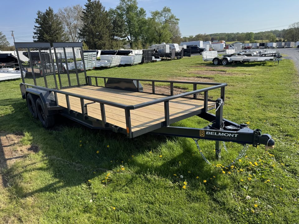 New 2027 Belmont UT618TA-7K Utility Trailer