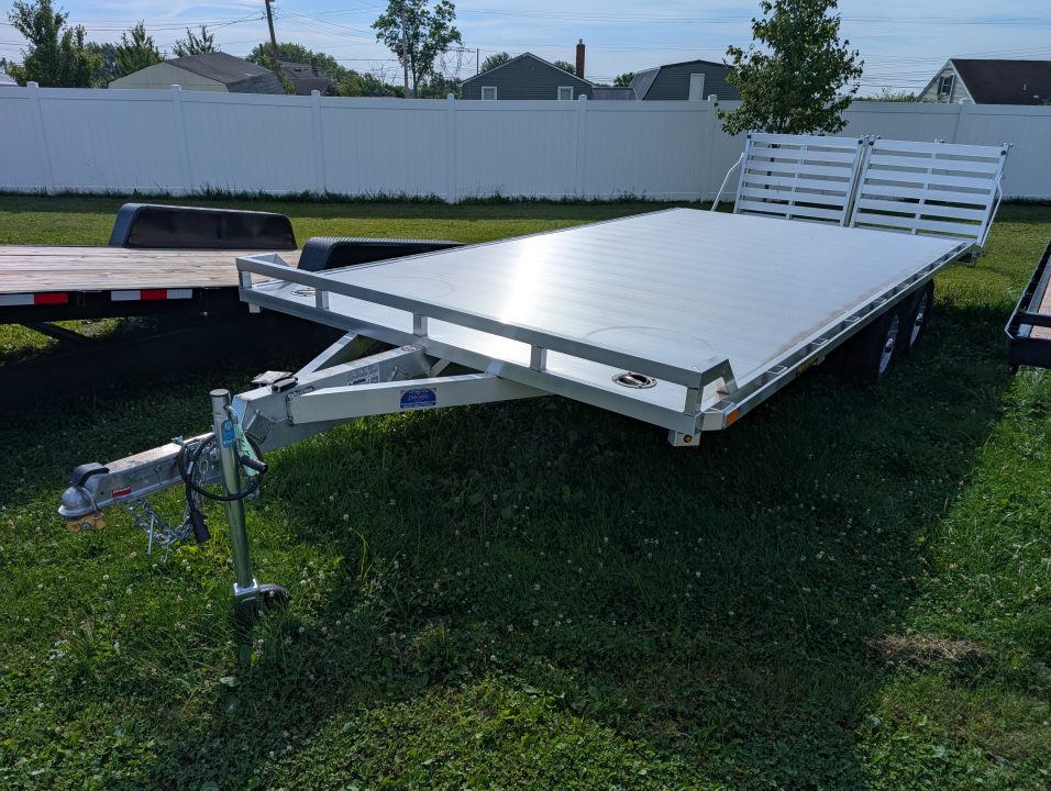 New 2026 Aluma 1020H-TA-BT-DT-RR-RTD 20 ft Deckover Equipment Trailer FALL CLEARANCE IN STOCK ONLY