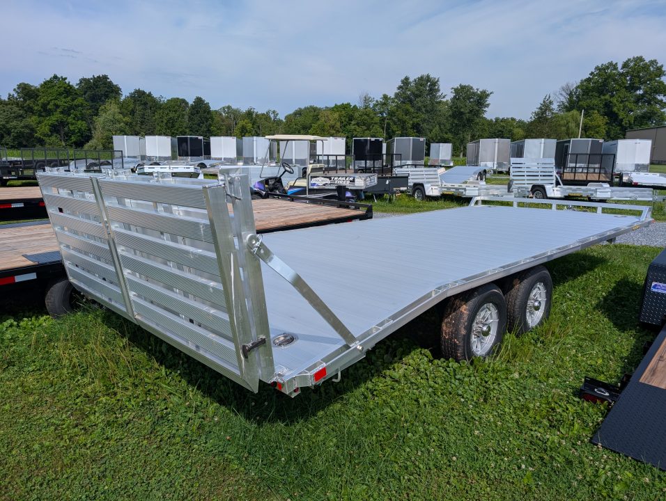 New 2026 Aluma 1020H-TA-BT-DT-RR-RTD 20 ft Deckover Equipment Trailer FALL CLEARANCE IN STOCK ONLY