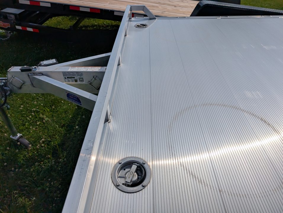 New 2026 Aluma 1020H-TA-BT-DT-RR-RTD 20 ft Deckover Equipment Trailer FALL CLEARANCE IN STOCK ONLY