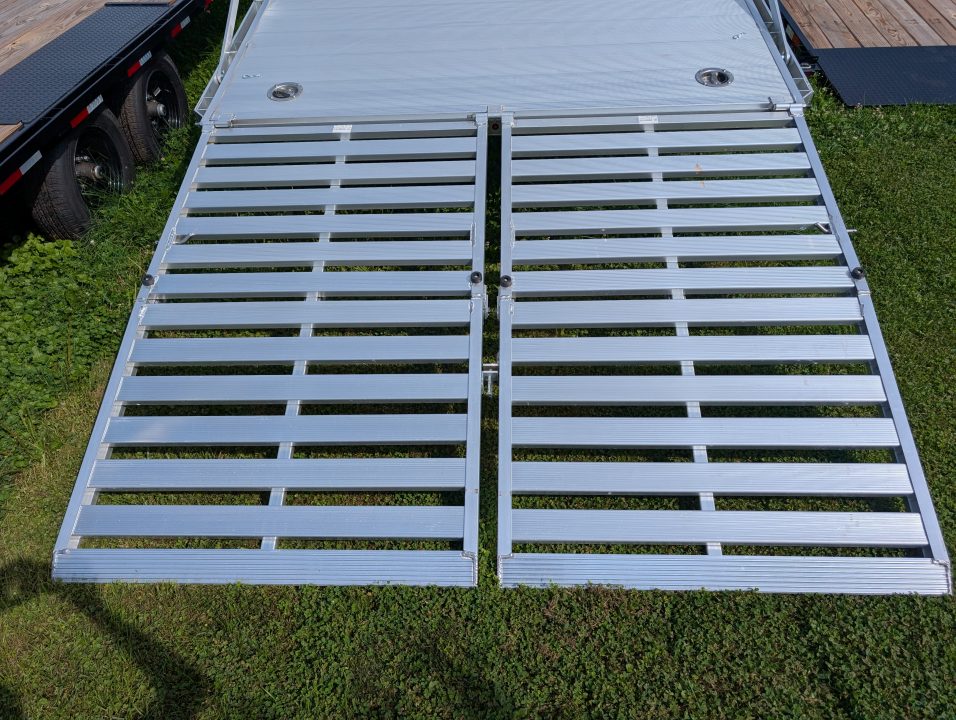 New 2026 Aluma 1020H-TA-BT-DT-RR-RTD 20 ft Deckover Equipment Trailer FALL CLEARANCE IN STOCK ONLY