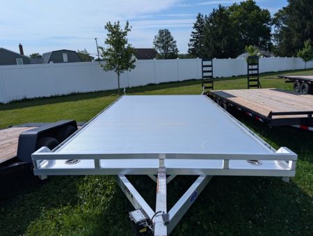 New 2026 Aluma 1020H-TA-BT-DT-RR-RTD 20 ft Deckover Equipment Trailer FALL CLEARANCE IN STOCK ONLY