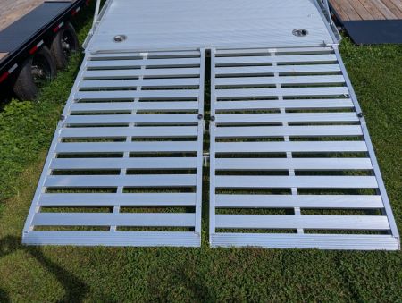 New 2026 Aluma 1020H-TA-BT-DT-RR-RTD 20 ft Deckover Equipment Trailer FALL CLEARANCE IN STOCK ONLY