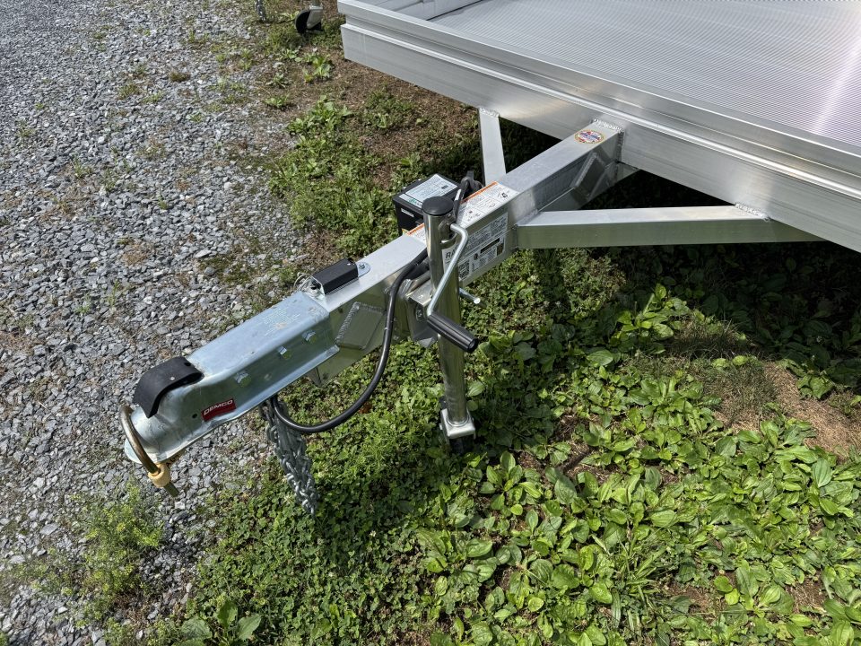 New 2026 Aluma 7818ESA-TA-EL-BT Utility Trailer FREE 15 INCH ALUMINUM WHEEL UPGRADE FALL CLEARANCE IN STOCK ONLY
