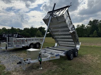 New 2027 Mission MODP6X12 Dump Trailer 24  Sides FREE TARP KIT FREE ALUMINUM WHEEL UPGRADE