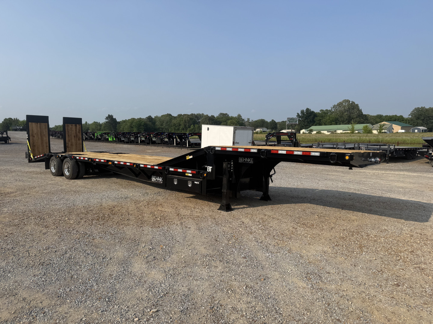 New 2026 Behnke Step Deck Trailer | 102" x 45' 60K GVWR