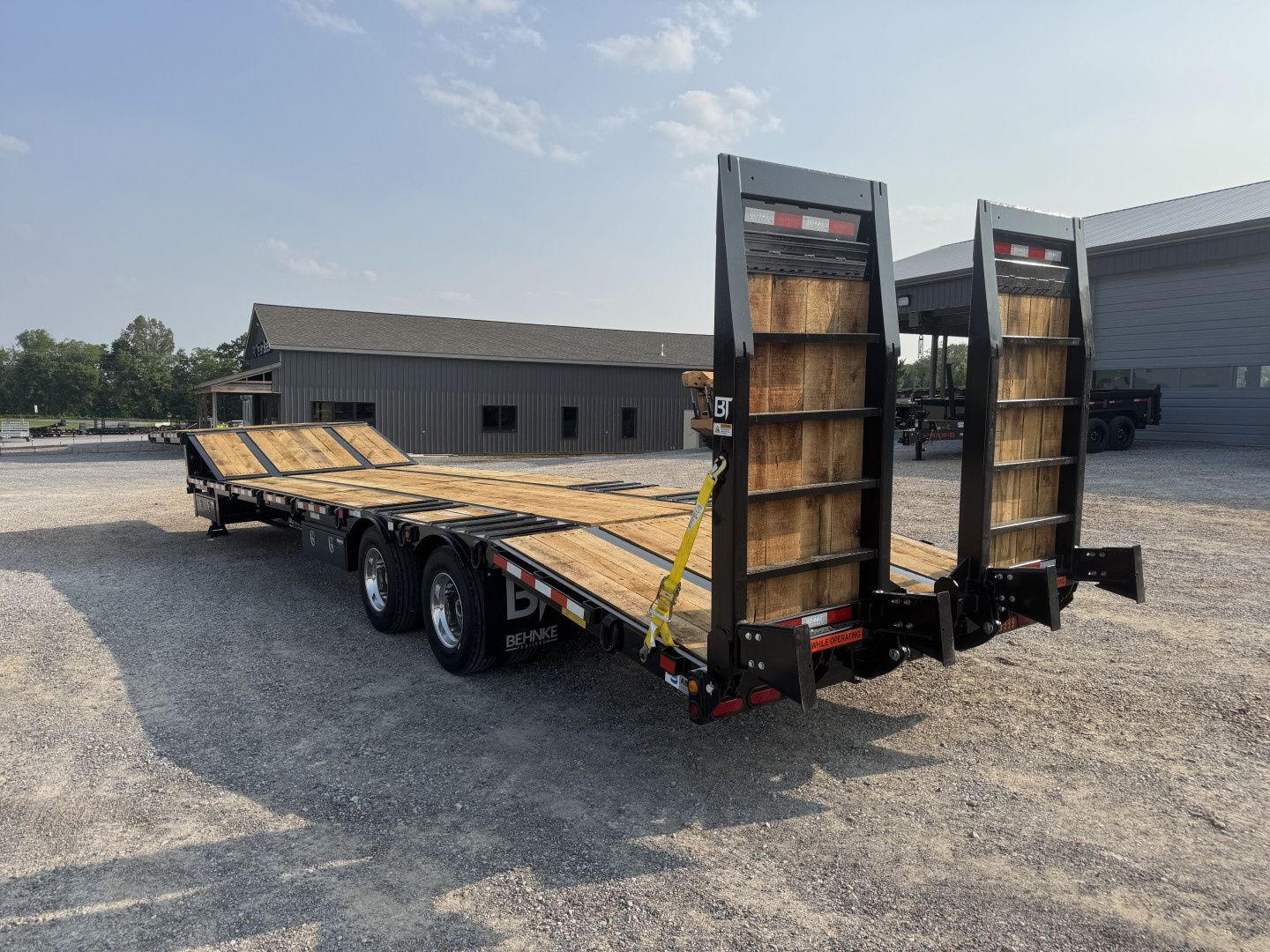 New 2026 Behnke Step Deck Trailer | 102" x 45' 60K GVWR