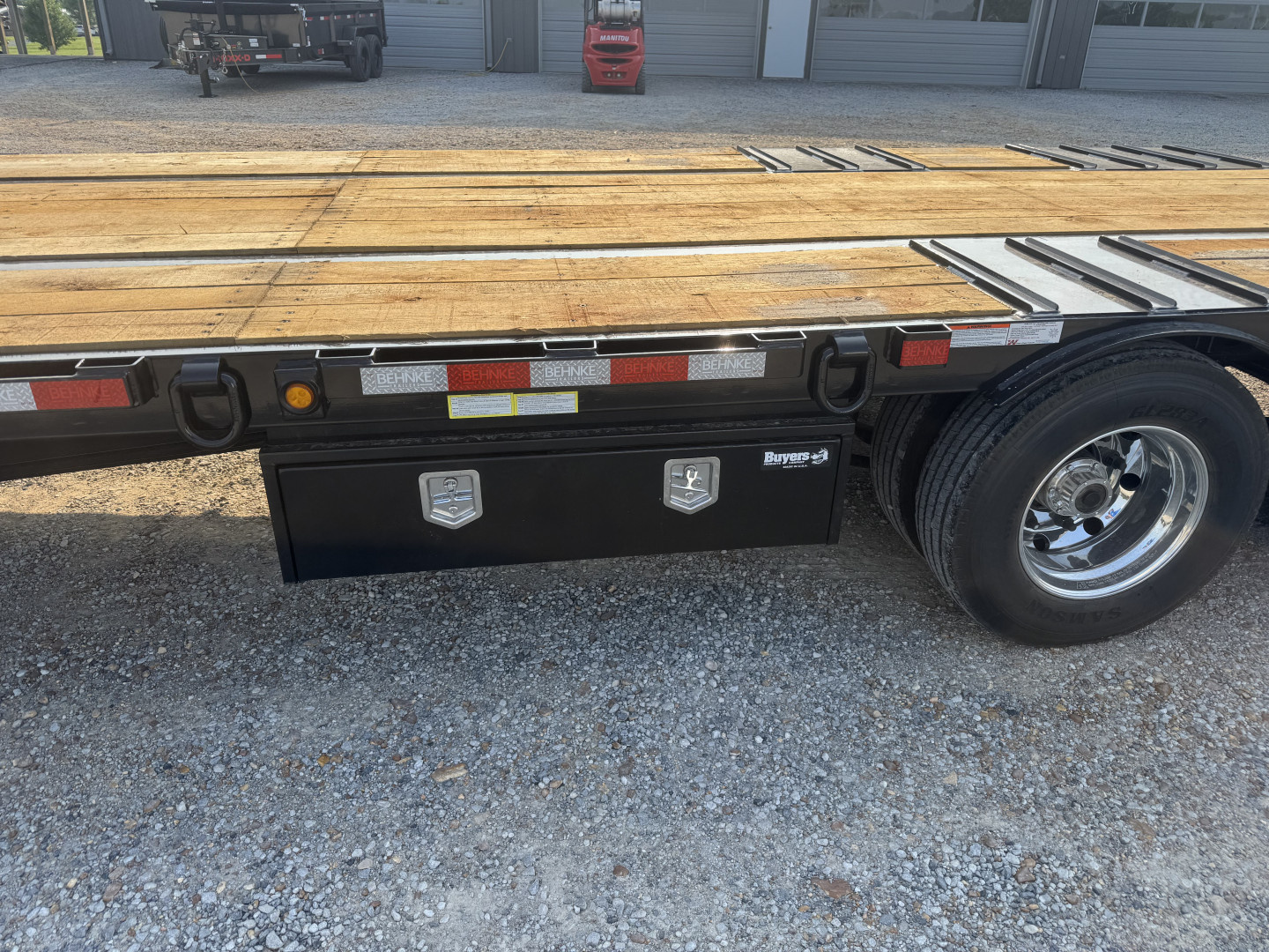 New 2026 Behnke Step Deck Trailer | 102" x 45' 60K GVWR