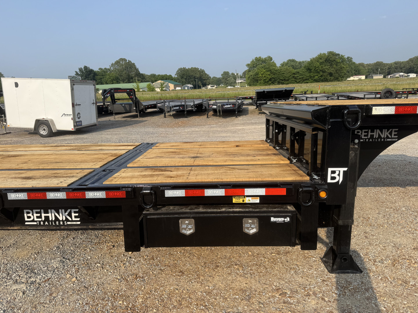 New 2026 Behnke Step Deck Trailer | 102" x 45' 60K GVWR