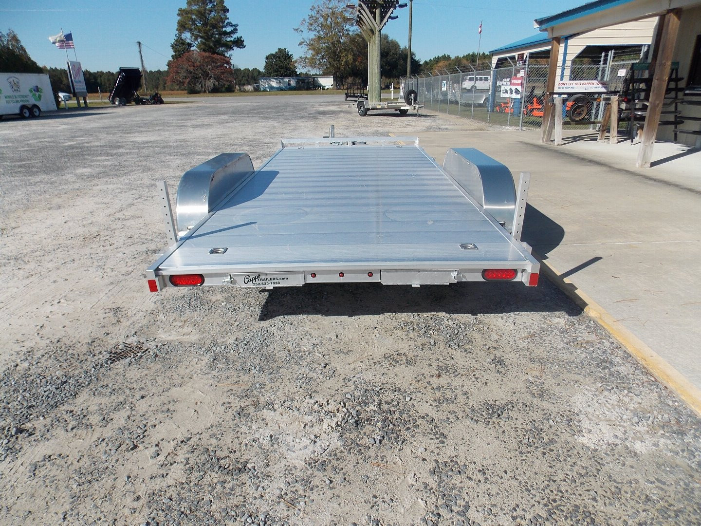 New 2027 Aluma AL 8216ESA-TA-EL-R-RTD Car Hauler