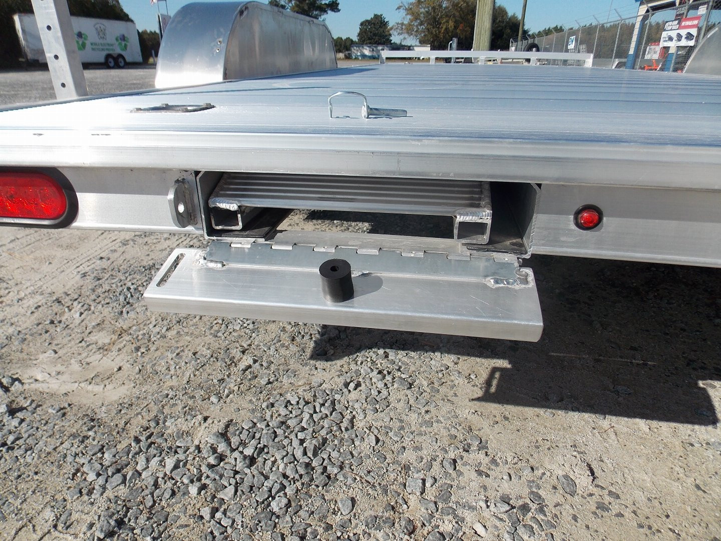 New 2027 Aluma AL 8216ESA-TA-EL-R-RTD Car Hauler