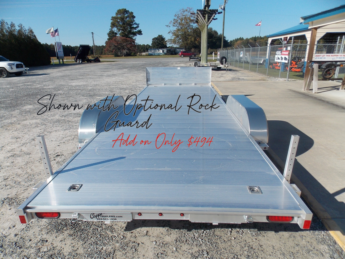 New 2027 Aluma AL 8216ESA-TA-EL-R-RTD Car Hauler