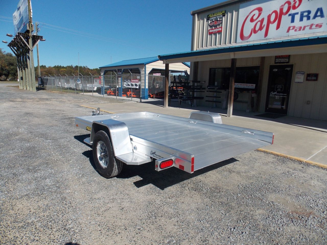 New 2026 Aluma AL 6810H-TILT-S Utility Trailer