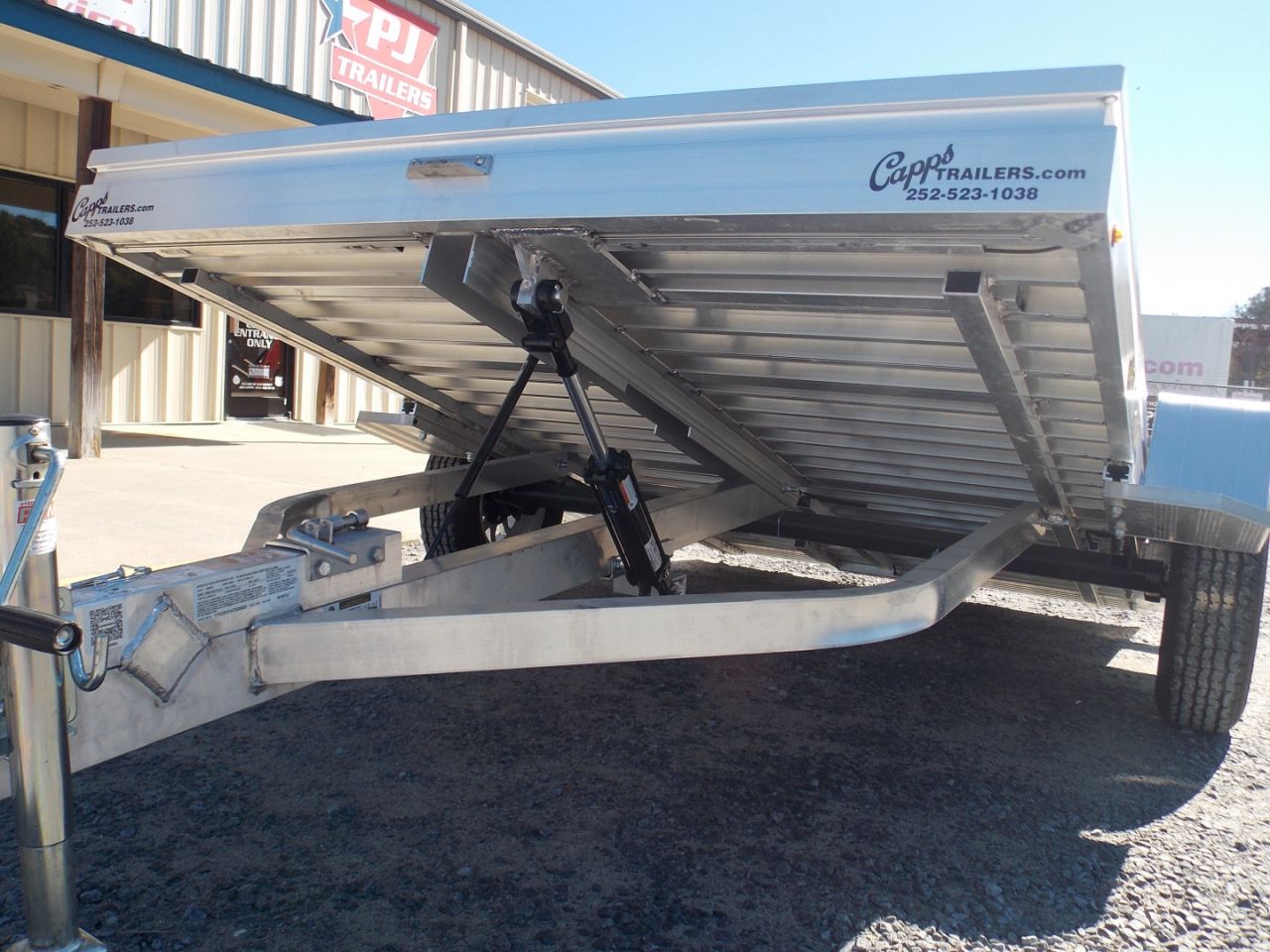 New 2026 Aluma AL 6810H-TILT-S Utility Trailer