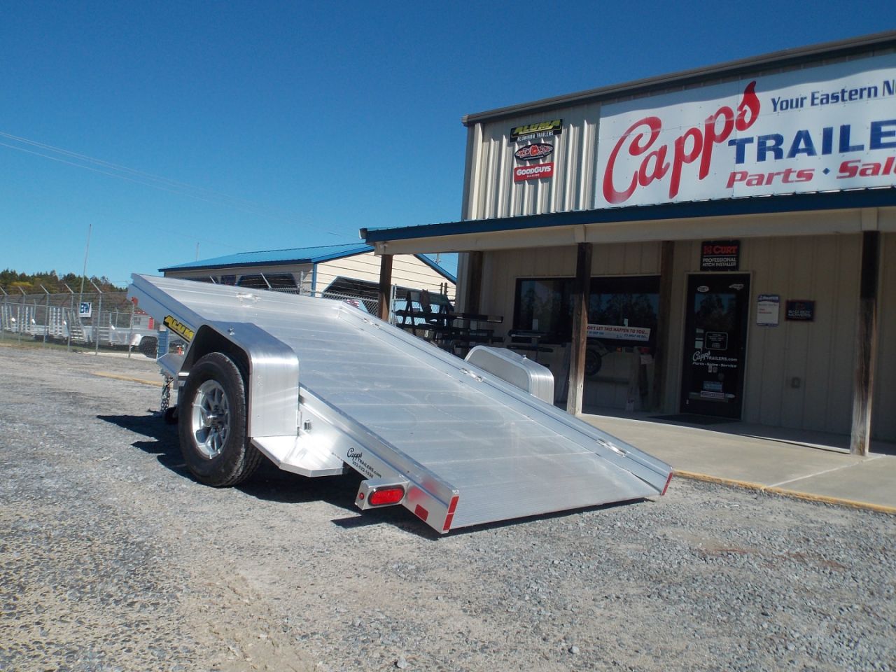 New 2026 Aluma AL 6810H-TILT-S Utility Trailer