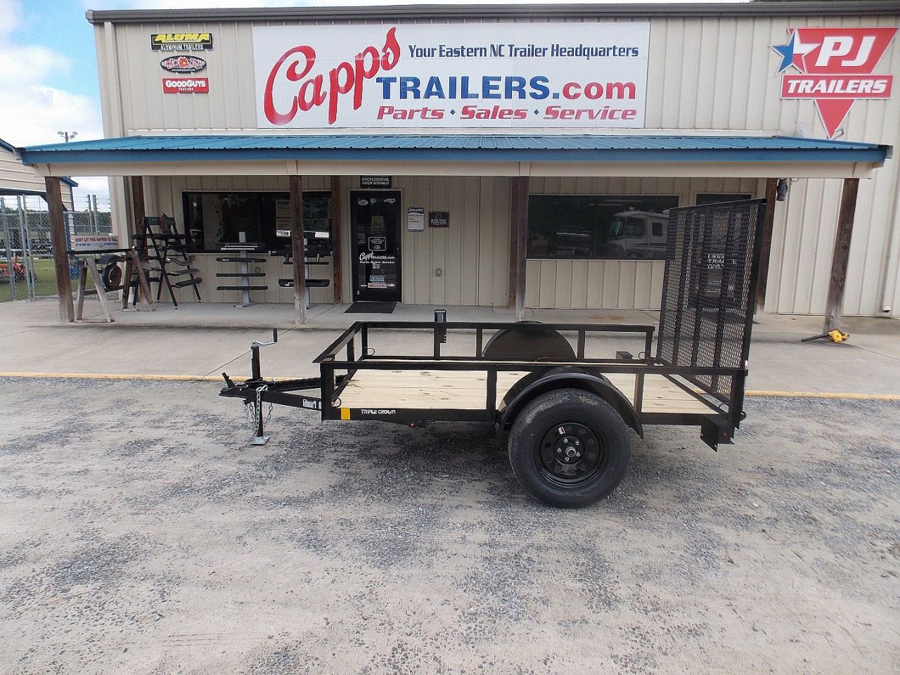 New 2026 Triple Crown Trailers TC U5X8S14O Utility Trailer