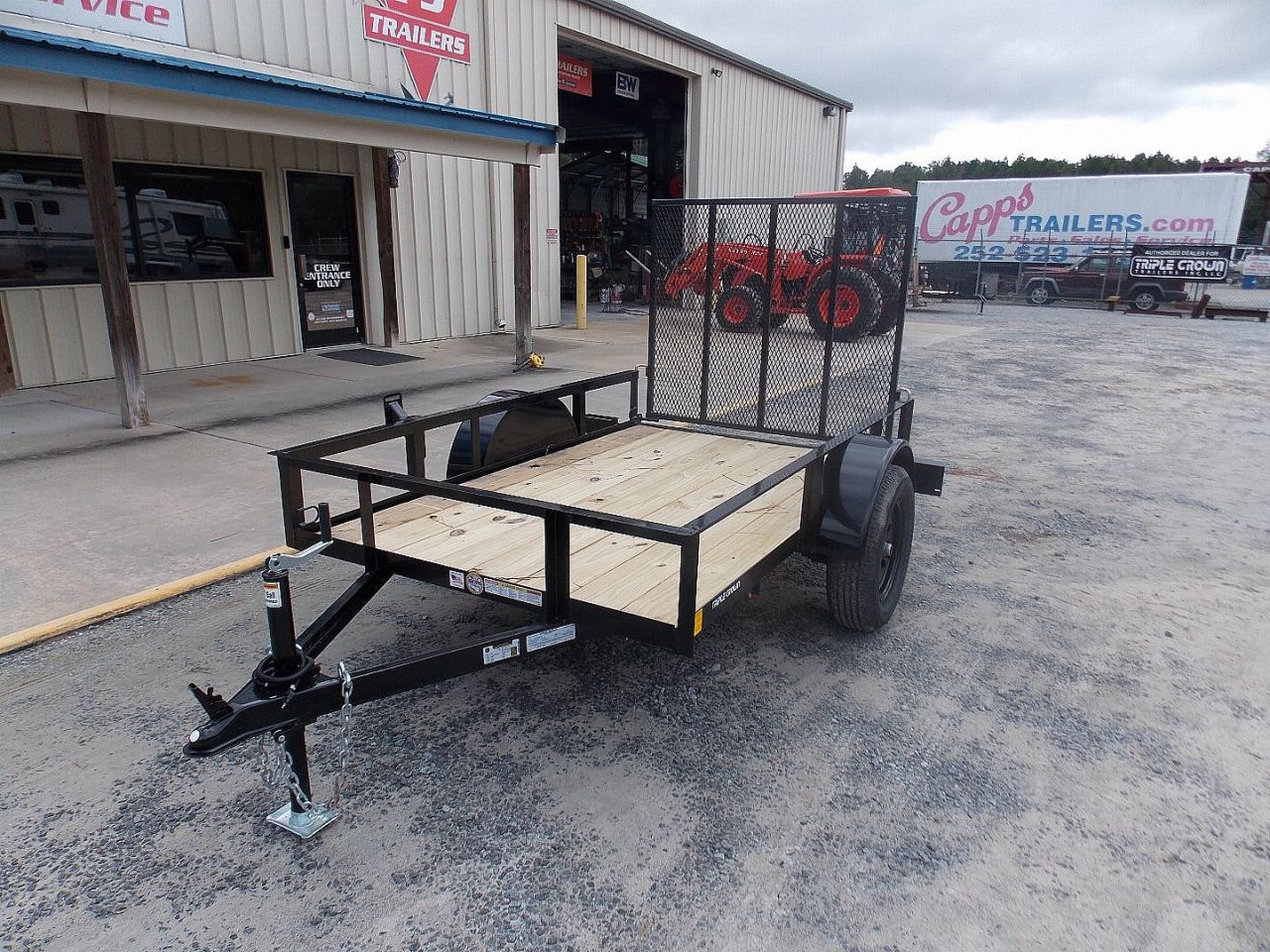 New 2026 Triple Crown Trailers TC U5X8S14O Utility Trailer
