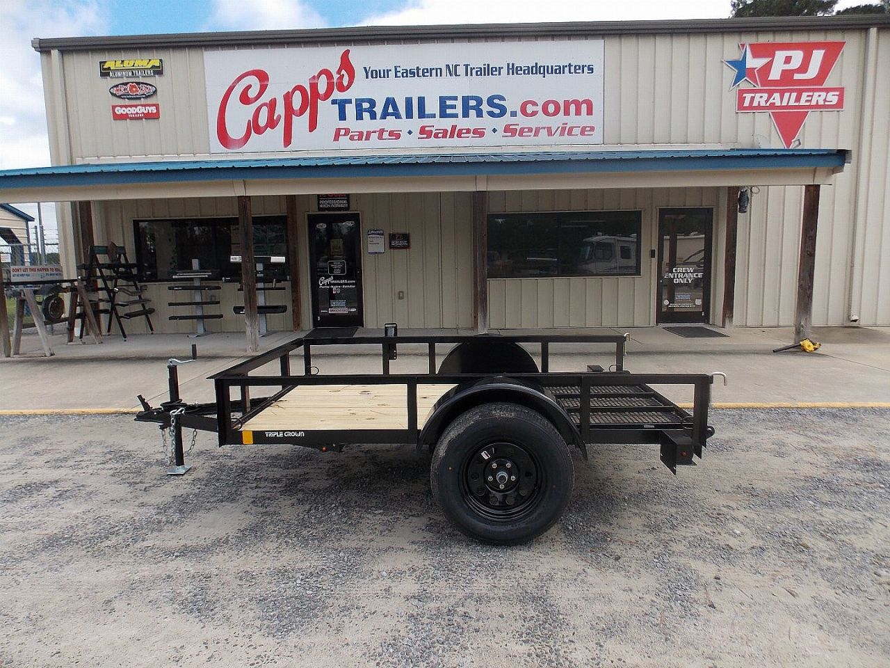 New 2026 Triple Crown Trailers TC U5X8S14O Utility Trailer