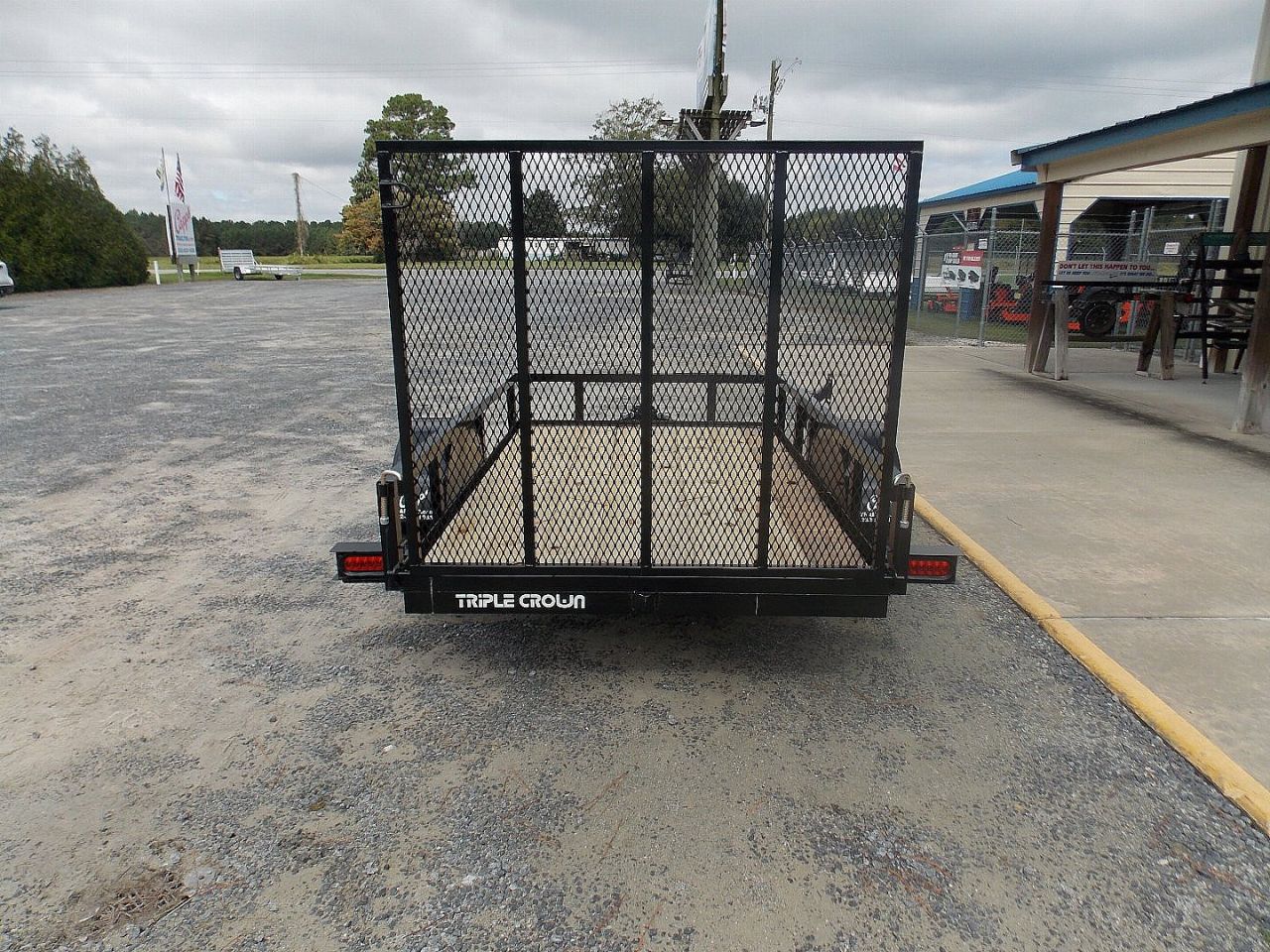 New 2026 Triple Crown Trailers TC U5X8S14O Utility Trailer