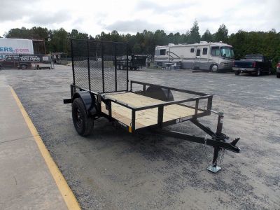 New 2026 Triple Crown Trailers TC U5X8S14O Utility Trailer